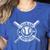 I Teach My Kids To Hit & Steal Baseball Mom Women's Heather T-Shirt Heather True Royal