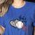 That's My Boy Leopard Heart Baseball Mom Women's Heather T-Shirt Heather True Royal That's My Boy Leopard Heart Baseball Mom Women's Heather T-Shirt Heather True Royal