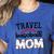 Travel Baseball Mom Sports Mom Baseball Mama Women's Heather T-Shirt Heather True Royal Travel Baseball Mom Sports Mom Baseball Mama Women's Heather T-Shirt Heather True Royal