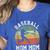 Vintage Baseball Mom Mom Baseball Lover Women's Heather T-Shirt Heather True Royal