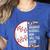 Warning Baseball Mom Will Yell Loudly Women's Heather T-Shirt Heather True Royal Warning Baseball Mom Will Yell Loudly Women's Heather T-Shirt Heather True Royal
