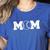 Women Baseball Mom Women's Heather T-Shirt Heather True Royal