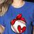 Womens Custom Baseball Mom Number 7 Heart For Mom Mommy Premium Women's Heather T-Shirt Heather True Royal Womens Custom Baseball Mom Number 7 Heart For Mom Mommy Premium Women's Heather T-Shirt Heather True Royal