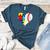 Autism Baseball Heart Autism Puzzle Baseball Mom Women's Heather T-Shirt Heather Deep Teal Autism Baseball Heart Autism Puzzle Baseball Mom Women's Heather T-Shirt Heather Deep Teal