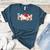 Ball Mom Bow Tie Baseball Mom Women's Heather T-Shirt Heather Deep Teal