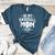 In My Baseball Mom Era Cool Mommy Women's Heather T-Shirt Heather Deep Teal
