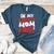 In My Baseball Mom Era Cute Groovy Baseball Women's Heather T-Shirt Heather Deep Teal