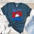 In My Baseball Mom Era Groovy Baseball Mother's Day US Flag Women's Heather T-Shirt Heather Deep Teal In My Baseball Mom Era Groovy Baseball Mother's Day US Flag Women's Heather T-Shirt Heather Deep Teal