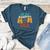 In My Baseball Mom Era Baseball Retro Groovy Mom Women's Heather T-Shirt Heather Deep Teal