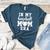In My Baseball Mom Era Baseball For Baseball Team Moms Women's Heather T-Shirt Heather Deep Teal
