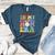 In My Baseball Mom Era Tee Bunny Ears Rabbit Baseball Women's Heather T-Shirt Heather Deep Teal