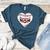 Baseball Mom Heart Love Mother's Day Game Day Support Women's Heather T-Shirt Heather Deep Teal Baseball Mom Heart Love Mother's Day Game Day Support Women's Heather T-Shirt Heather Deep Teal