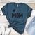 Baseball Mom Number One 1 Mother Baseball Lover Mother's Day Women's Heather T-Shirt Heather Deep Teal