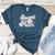 Baseball Mom Squad Women's Heather T-Shirt Heather Deep Teal