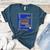 Baseball Mom Traits For Great Mothers Grey And Blue Women's Heather T-Shirt Heather Deep Teal