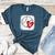 Bleached Custom Baseball Mom Number 6 Heart For Mom Women's Heather T-Shirt Heather Deep Teal Bleached Custom Baseball Mom Number 6 Heart For Mom Women's Heather T-Shirt Heather Deep Teal