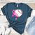 Breast Cancer Awareness Baseball Mom Women's Heather T-Shirt Heather Deep Teal Breast Cancer Awareness Baseball Mom Women's Heather T-Shirt Heather Deep Teal