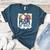 Cheer Baseball Mom Of Both Baseball And Cheer Mother Women's Heather T-Shirt Heather Deep Teal