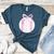 Coquette Baseball Mom Pink Bow Baseball Mama Women's Heather T-Shirt Heather Deep Teal Coquette Baseball Mom Pink Bow Baseball Mama Women's Heather T-Shirt Heather Deep Teal