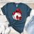 Custom Baseball Mom Number 25 Heart For Mom Mommy Women's Heather T-Shirt Heather Deep Teal