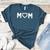 Cute Baseball Mom Favorite Player Mother's Day Women's Heather T-Shirt Heather Deep Teal