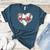 Cute Baseball Mom Heart Mother's Day Sport Mama Mom Life Women's Heather T-Shirt Heather Deep Teal Cute Baseball Mom Heart Mother's Day Sport Mama Mom Life Women's Heather T-Shirt Heather Deep Teal