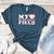 My Heart Is On That Court Baseball Mom Women's Heather T-Shirt Heather Deep Teal My Heart Is On That Court Baseball Mom Women's Heather T-Shirt Heather Deep Teal