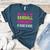 I'm A Baseball Mom Of Course I'm Broke Baseball Mom Premium Women's Heather T-Shirt Heather Deep Teal