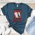 I'm Their Biggest Fan Volleyball Baseball Mom Women's Heather T-Shirt Heather Deep Teal