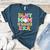 In My Mom Of Ballers Era Groovy Volleyball Baseball Mom Cute Women's Heather T-Shirt Heather Deep Teal