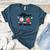 Mom Of Both Basketball Baseball Mom Women's Heather T-Shirt Heather Deep Teal Mom Of Both Basketball Baseball Mom Women's Heather T-Shirt Heather Deep Teal