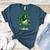 One Lucky Baseball Mom St Patricks Day One Lucky Mom Women Women's Heather T-Shirt Heather Deep Teal