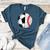 Soccer Baseball Player Soccer Baseball Mom Women's Heather T-Shirt Heather Deep Teal Soccer Baseball Player Soccer Baseball Mom Women's Heather T-Shirt Heather Deep Teal