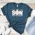 My Son Bought Me This Baseball Mom Women's Heather T-Shirt Heather Deep Teal