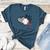 That's My Boy Leopard Heart Baseball Mom Women's Heather T-Shirt Heather Deep Teal That's My Boy Leopard Heart Baseball Mom Women's Heather T-Shirt Heather Deep Teal