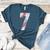 Vintage Baseball Mom 7 Jersey Baseball Favorite Player Women's Heather T-Shirt Heather Deep Teal Vintage Baseball Mom 7 Jersey Baseball Favorite Player Women's Heather T-Shirt Heather Deep Teal