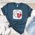 Womens Bleached Custom Baseball Mom Number 7 Heart For Mom Women's Heather T-Shirt Heather Deep Teal