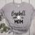 Baseball Mom Cute Arrow Father's Mother's Xmas Day Women's Heather T-Shirt Athletic Heather Baseball Mom Cute Arrow Father's Mother's Xmas Day Women's Heather T-Shirt Athletic Heather