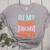 In My Baseball Mom Era Lover Groovy Retro Mother's Day Women's Heather T-Shirt Athletic Heather
