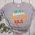 In My Baseball Mom Era Baseball Retro Groovy Mom Women's Heather T-Shirt Athletic Heather