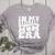 In My Baseball Mom Era Retro Groovy Baseball Women's Heather T-Shirt Athletic Heather