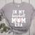 In My Baseball Mom Era Baseball For Baseball Team Moms Women's Heather T-Shirt Athletic Heather