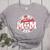 Baseball Mom Era For Women Player Mother Women's Heather T-Shirt Athletic Heather