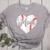 Baseball Mom Heart Mother's Day Mom Grandma Mama Boys Girls Women's Heather T-Shirt Athletic Heather Baseball Mom Heart Mother's Day Mom Grandma Mama Boys Girls Women's Heather T-Shirt Athletic Heather