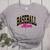 Baseball Mom Leopard Baseball Mama Life Girls Women Baller Premium Women's Heather T-Shirt Athletic Heather