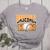 Baseball Mom Sports Orange Women's Heather T-Shirt Athletic Heather