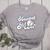 Baseball Mom Squad Women's Heather T-Shirt Athletic Heather