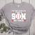 You Can't Scare Me I Have a Son Baseball Mom Women's Heather T-Shirt Athletic Heather