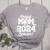 Class Of 2024 Senior Year Baseball Mom Senior 2024 Women's Heather T-Shirt Athletic Heather