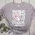 Dibs On The Coach Coach's Wife Quote Baseball Mom Women's Heather T-Shirt Athletic Heather Dibs On The Coach Coach's Wife Quote Baseball Mom Women's Heather T-Shirt Athletic Heather
